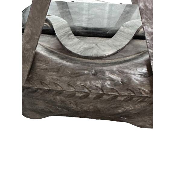 Llewellyn Vintage 1950'S Gray Lucite Box Purse - Picture 2 of 10